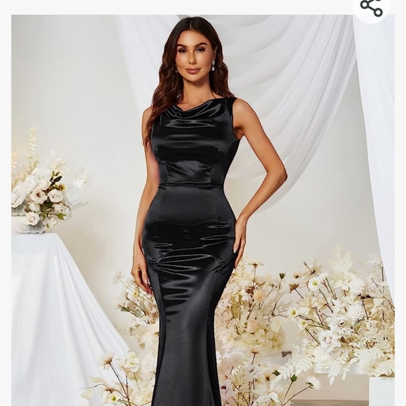 Long Fishtail Dress - Picture 3 of 6